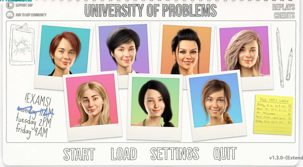 图片[2]-问题大学（University of Problems）ver1.3 汉化版 【PC+安卓】-稀风次元